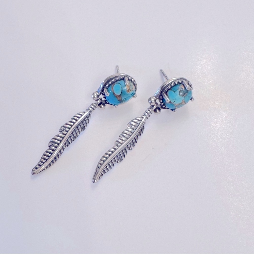 Sterling & Turquoise Earrings